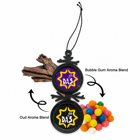 DAS_MIXATO STAMP Bubble Gum & Oud Car Air Freshener