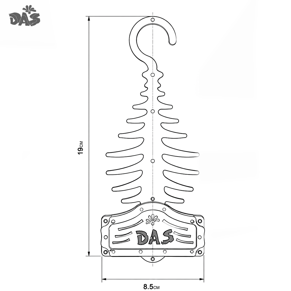 DAS_PINE ONE MILLION Perfume Car Air Freshener