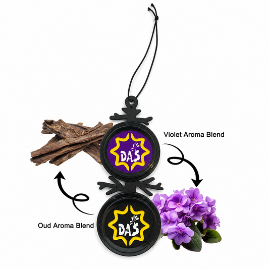 DAS_MIXATO STAMP Violet & Oud Car Air Freshener
