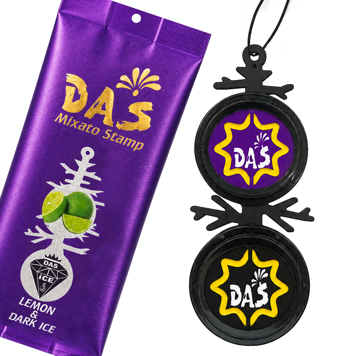 DAS_MIXATO STAMP Lemon & Das Ice Car Air Freshener