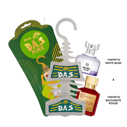 DAS_PINE MIXATO BACCARATE ROUGE & WHITE MUSK Car Air Freshener