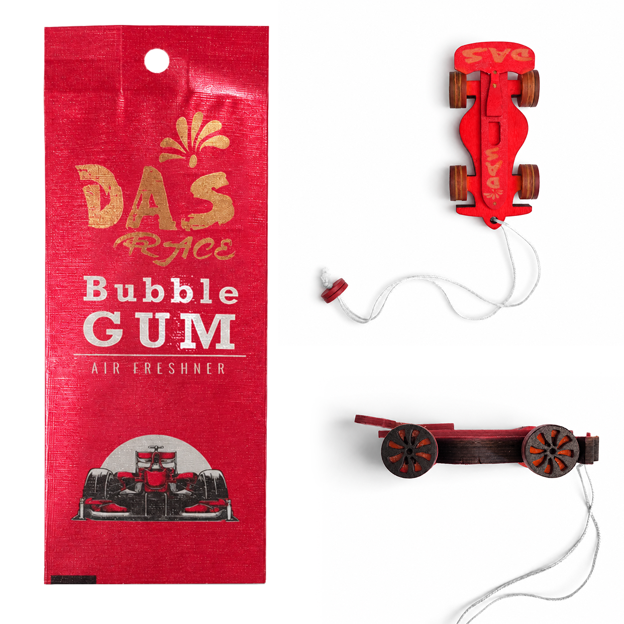 DAS_RACE Bubble Gum Car Air Freshener