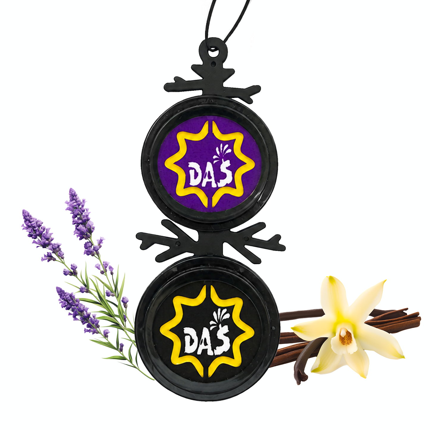 DAS_MIXATO STAMP Lavender & Vanilla Car Air Freshener