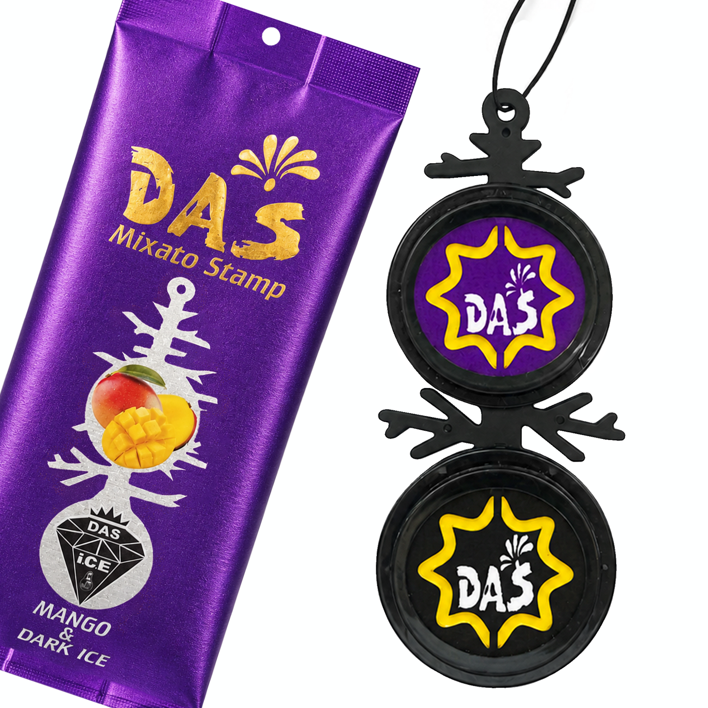 DAS_MIXATO STAMP Mango & Dark Ice Car Air Freshener
