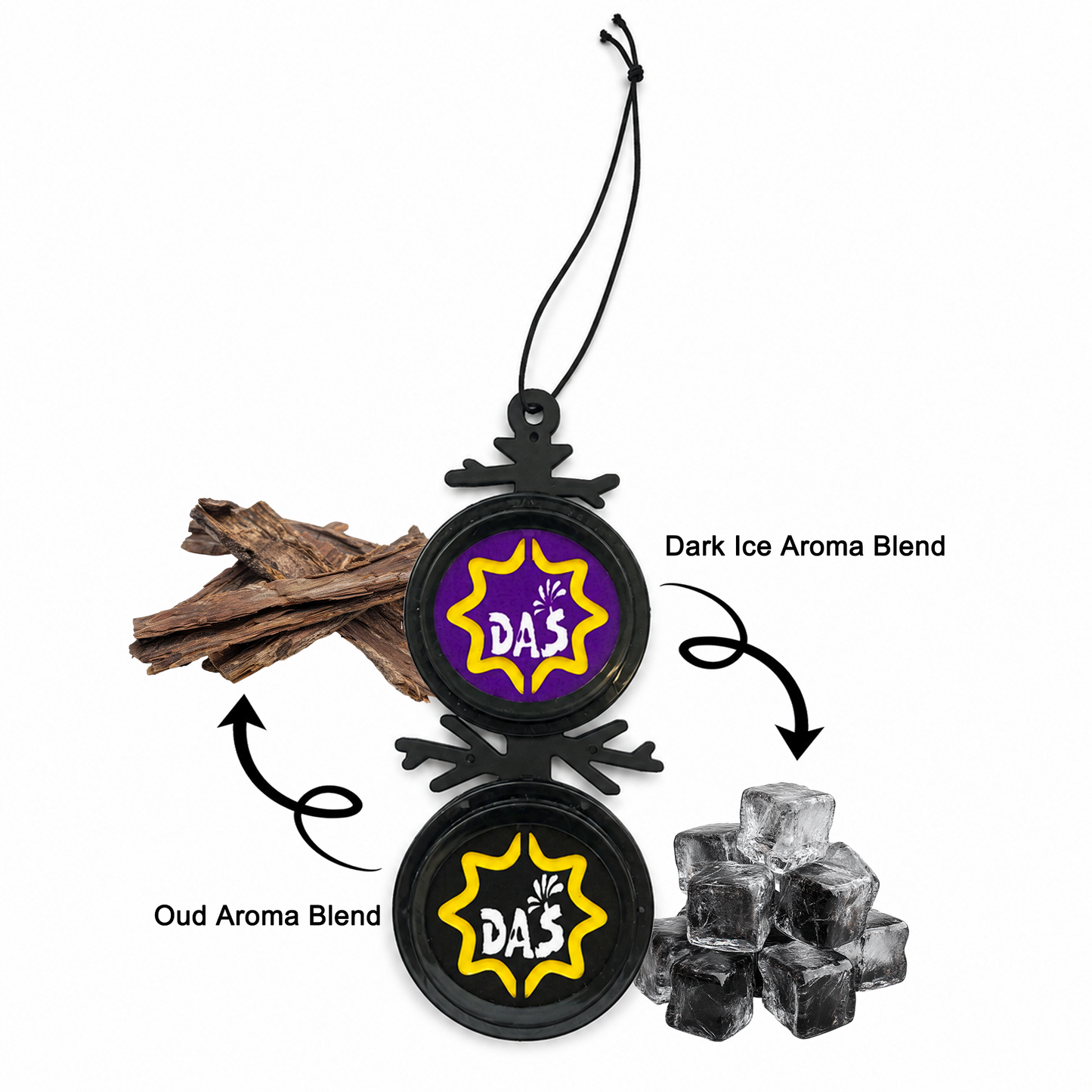 DAS_MIXATO STAMP Lavender & Vanilla Car Air Freshener
