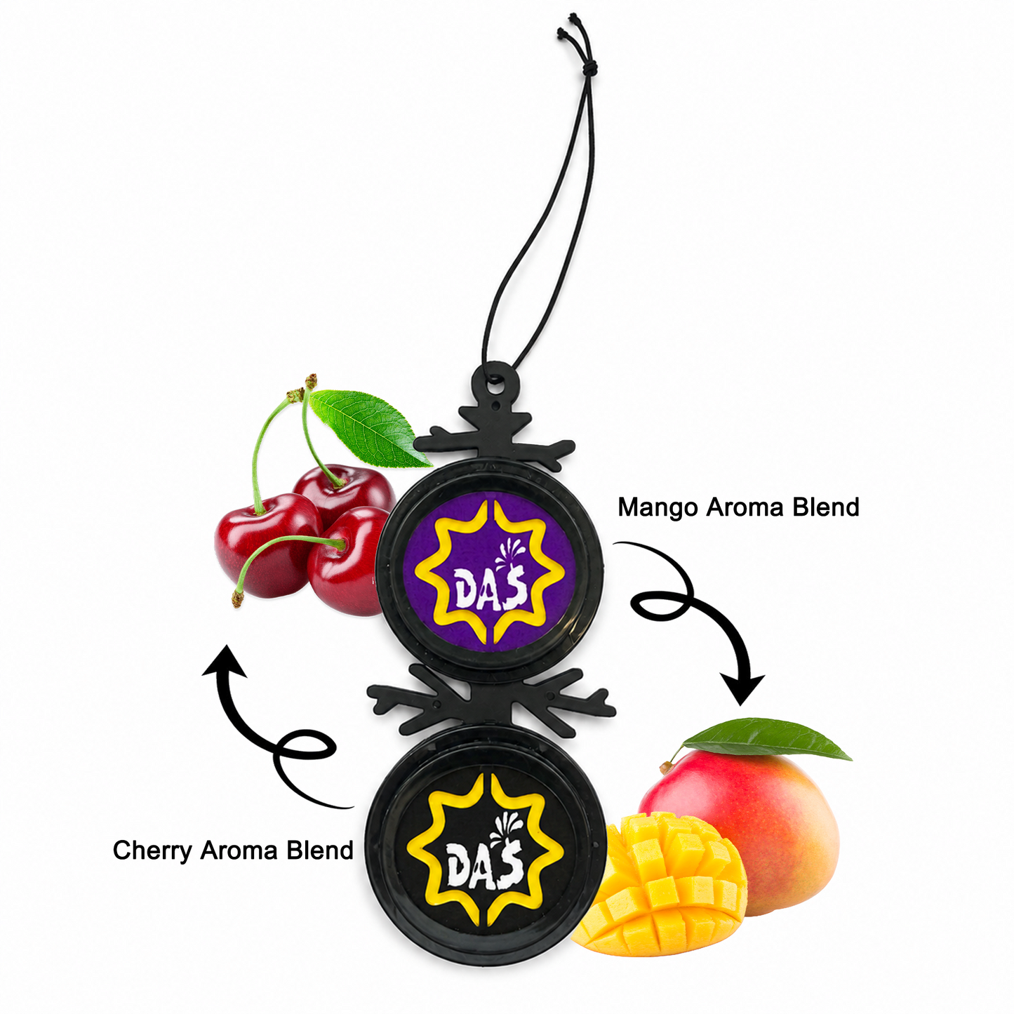 DAS_MIXATO STAMP Mango & Cherry Car Air Freshener