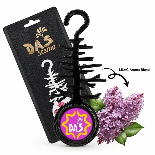 DAS_STAMP Lilac Car Air Freshener