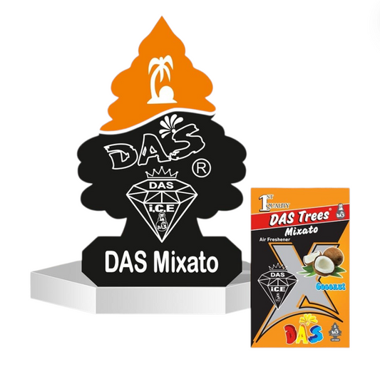 DAS_ MIXATO TREES Das Ice & Coconut Car Air Freshener