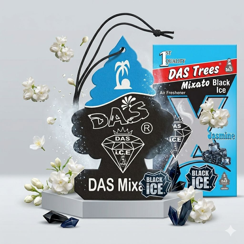 DAS_MIXATO TREES Das Ice & Jasmine Car Air Freshener