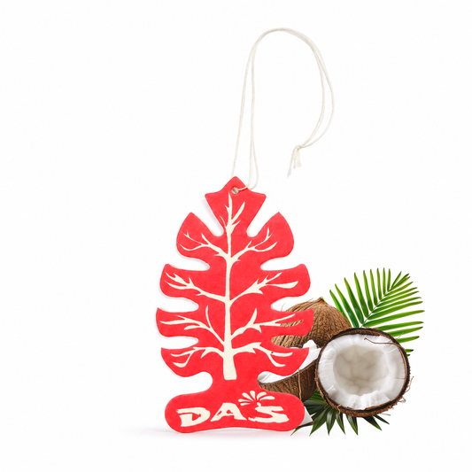 DAS_SPANISH TREES Coconut Car Air Freshener