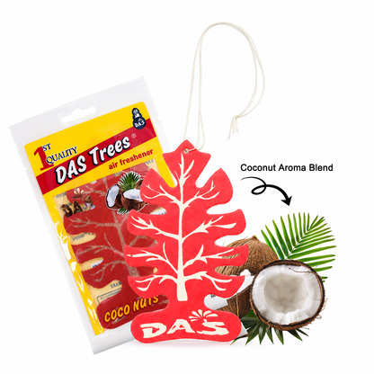 DAS_SPANISH TREES Coconut Car Air Freshener