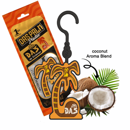 DAS_PALM PLASTIC Coconut Car Air Freshener