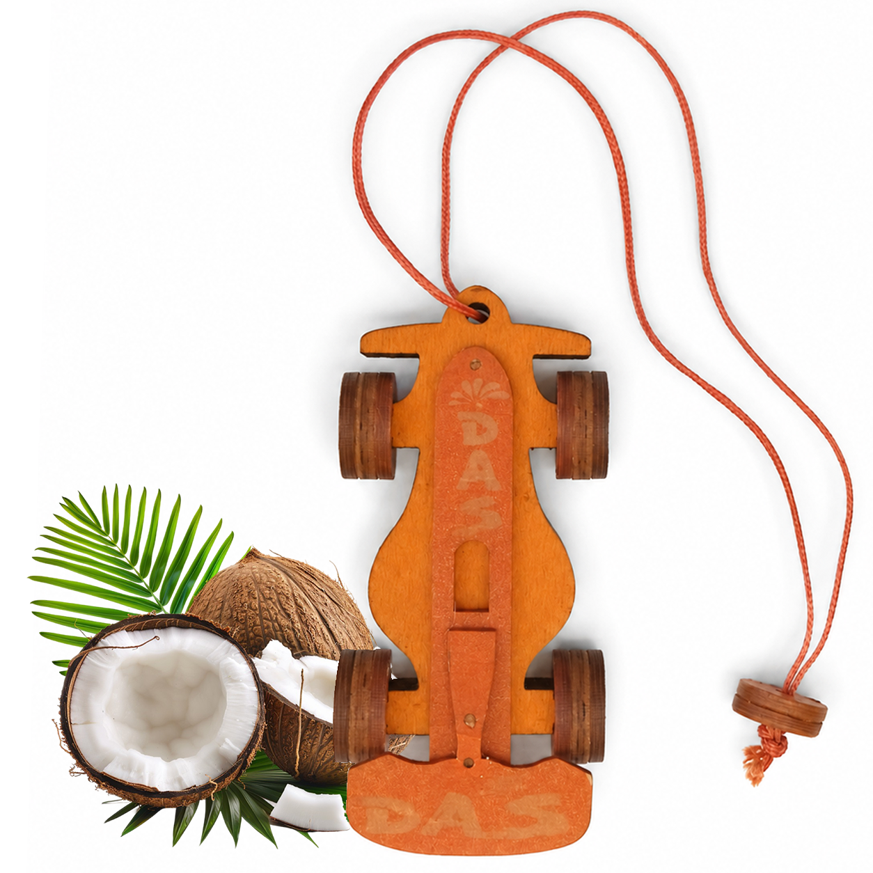 DAS_RACE Coconut Car Air Freshener
