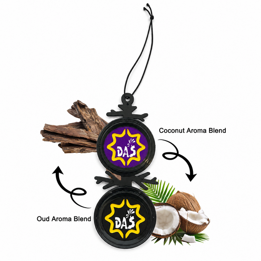 DAS_MIXATO STAMP Coconut & Oud Car Air Freshener
