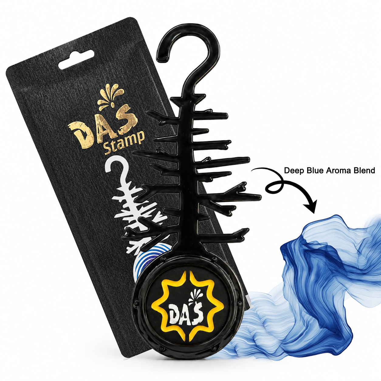 DAS_STAMP Deep Blue Car Air Freshener