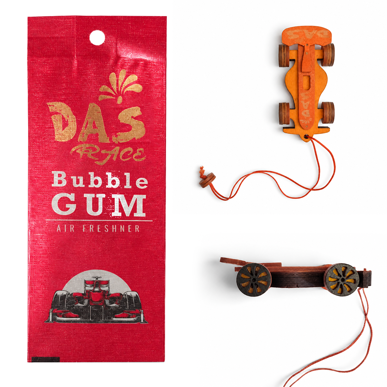 DAS_RACE Bubble Gum Car Air Freshener