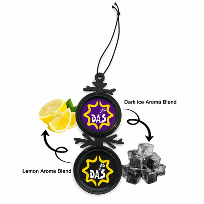DAS_MIXATO STAMP Lemon & Das Ice Car Air Freshener