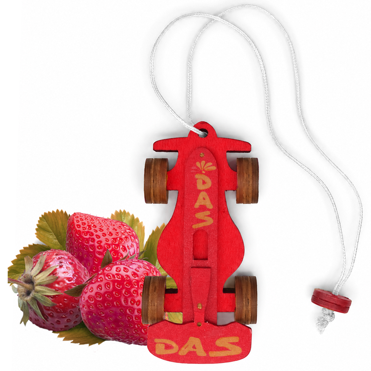 DAS_RACE Strawberry Car Air Freshener