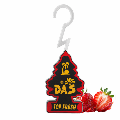 DAS_TREES PLASTIC Strawberry Car Air Freshener