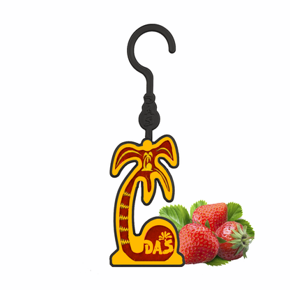 DAS_PALM PLASTIC Strawberry Car Air Freshener