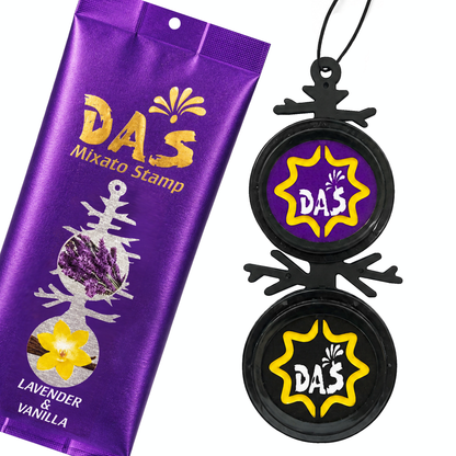 DAS_MIXATO STAMP Lavender & Vanilla Car Air Freshener