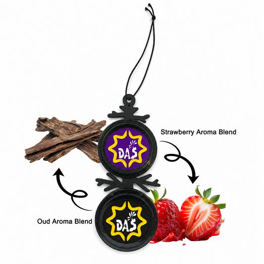 DAS_MIXATO STAMP Strawberry & Oud Car Air Freshener