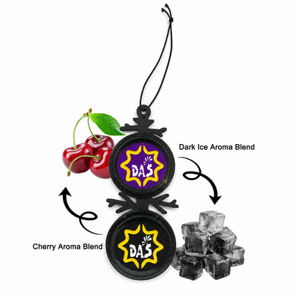 DAS_MIXATO STAMP Cherry & Dark Ice Car Air Freshener