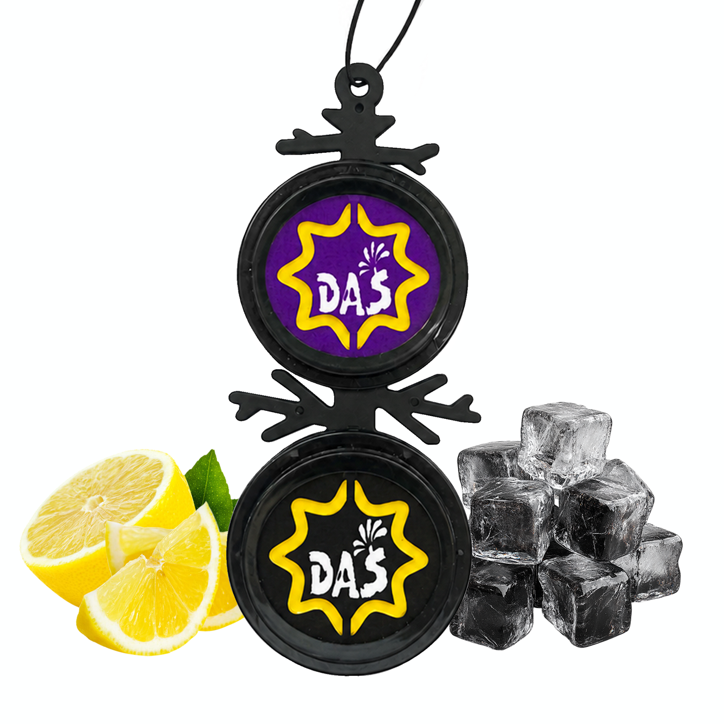 DAS_MIXATO STAMP Lemon & Das Ice Car Air Freshener