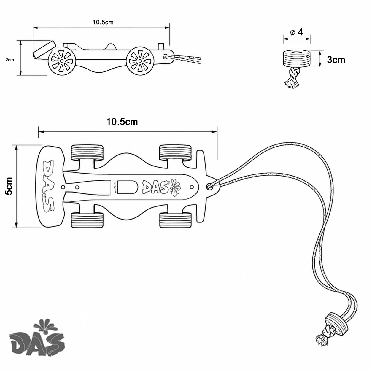 DAS_RACE oud Car Air Freshener